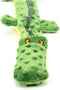 Gloria Krokodil - Hondenspeelgoed - Piepspeelgoed - Groen - 65x5x6cm