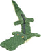 Gloria Krokodil - Hondenspeelgoed - Piepspeelgoed - Groen - 65x5x6cm