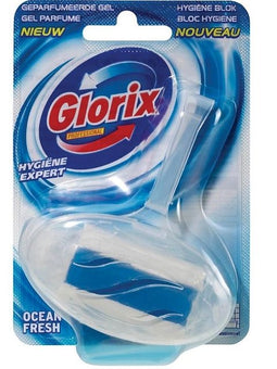 Glorix - Toiletblok glorix ocean fresh met houder
