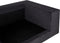 GLORVIKA II - Driezitsbank - Zwart - Polyester