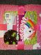 Glow in the Dark Deken Unicorn, 100x150cm.