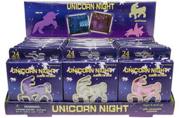 Glow in the dark Unicorn 3 PER STUK ! 8881