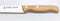 Glowel Vleesmes - 20 cm - Handvat Beukenhout - Type L-200