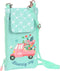 GLOWLAB Telefoontasje, Blooming day - 19 x 10 cm - Polyester