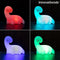Glowy Multicolour LED Dinosaurus Lamp - Kinder Lampje - Verschillende Kleuren