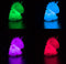 Glowy Multicolour LED eenhoorn Lamp - Kinder Lampje - Verschillende Kleuren