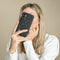 iMoshion Hoesje Geschikt voor Samsung Galaxy S21 Hoesje Siliconen - iMoshion Design hoesje - Zwart / Meerkleurig / Goud / Stars Gold