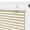 vidaXL - Plissé - rolgordijn - 50x100 - cm - stofbreedte - 49,4 - cm - polyester - crème