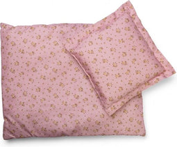 Mamamemo Dekbedset Roze Bloemetjes 50 cm