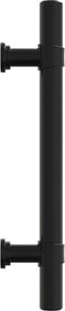vidaXL - Handvatten - 20 - st - 96 - mm - roestvrij - staal - zwart