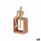 Decoratieve figuren Saxofoon Gouden Hout Metaal 13 x 27 x 13 cm