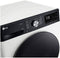 LG RH90V9ZVEN - Warmtepompdroger - 9 kg - 62 dBA - Auto cleaning condensor - Glazen deur met zwarte inleg