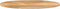 vidaXL - Tafelblad - ovaal - 140x50x3,8 - cm - massief - mangohout