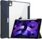 imoshion Tablet Hoes - Geschikt voor iPad Air 5 (2022) / Air 4 (2020) / Air 11 inch (2025) M3 / Air 11 inch (2024) M2 - Trifold Hardcase Bookcase - Donkerblauw