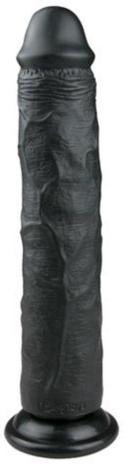 EasyToys - Realistische Dildo met Zuignap - 28,5 cm - Dildo's - Sex Toys voor Vrouwen en Mannen - Dildo Mannen Anaal - Zwart