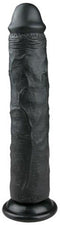 EasyToys - Realistische Dildo met Zuignap - 28,5 cm - Dildo's - Sex Toys voor Vrouwen en Mannen - Dildo Mannen Anaal - Zwart