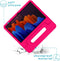 imoshion Galaxy Tab S7 FE/S7 Plus/S8 Plus - Kidsproof Backcover - Schokabsorberend met handvat - Roze