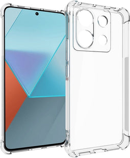 iMoshion Hoesje Geschikt voor Xiaomi Redmi Note 13 Pro Hoesje Siliconen - iMoshion Shockproof Case - Transparant