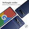 iMoshion Hoesje Geschikt voor Google Pixel 7 Pro Hoesje Siliconen - iMoshion Carbon Softcase Backcover - Blauw