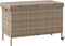 vidaXL - Tuinbox - met - wielen - 110x55x73 - cm - poly - rattan - grijs