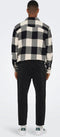 ONLY & SONS ONSAVI BEAM TAP BLACK 2962 - Jeans - Tapered fit - High waist - Maat W36 x L34