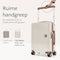 Skycases City Walker - 3-delige Kofferset - Lichtgewicht & Duurzaam - 34 77 94 Liter - 360° Spinner Wielen - TSA-slot - Beige