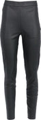 VERO MODA VMJANNI HW PU LEGGING - Dames Legging - Skinny fit - Zwart