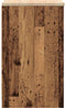 vidaXL - Garagekast - 40x51x85 - cm - massief - grenenhout - oud - hout