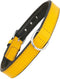 Dog collar Gloria Padded Yellow (55 x 2,5 cm)