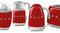 Smeg KLF04RDEU - Waterkoker - 7 temperatuurinstellingen - Rood