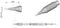 Jbc Soldeerpunt Beitelvorm Grootte Soldeerpunt 1.2 Mm 0.7 Mm Inhoud: 1 Stuks
