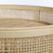 Mica Decorations Leandro Bijzettafel - Set van 2 - H45 x Ø45 cm - Zwart (2 stuks)