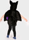 Den Goda Fen Verkleedkledij Vleermuis - Mini cape met capuchon - 86-110cm - 1-4 jaar - Zwart/Paars