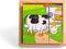 Blokpuzzel Boerderij - BIGJIGS - Compact Formaat - Puzzel Dieren