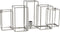 Light & Living Marley Wandlamp - Nikkel - 65x20x30cm