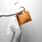 Berba Dames Leren Handtas Icons 885-115 Cognac
