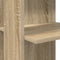 vidaXL - Hoekbureau - met - Opbergruimte - in - Sonoma - Eik - 140x113,5x75cm