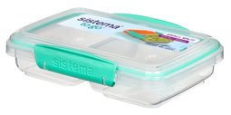 Sistema To Go voorraaddoos met 2 compartimenten Split Minty teal 350ml
