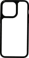Mobiparts Rugged Clear Case - iPhone 14 Pro Max - Schokbestendig - Zwart
