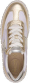 Tamaris COMFORT Essentials - Dames Sneakers - Ademend - Goud/Zilver - Maat 38