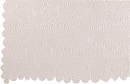 J-Line tafelkleed Mia Kant - katoen - wit