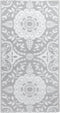vidaXL - Buitenkleed - 190x290 - cm - PP - lichtgrijs