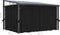 vidaXL - Prieel - met - gordijn - 405x294x244 - cm - antraciet