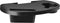 tectake® Cloud II - Ligstoel - Traploos verstelbaar - Zwart met zonnescherm
