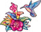 UNIDRAGON Houten Puzzel Voor Volwassenen Dier - Ongrijpbare Kolibri - 200 stukjes - Medium 38x29 cm