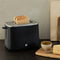 Wilfa CT-1000MB - Broodrooster - 2 sleuven 1000 Watt - Zilver