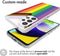 imoshion Hoesje Geschikt voor Samsung Galaxy A53 Hoesje Siliconen - imoshion Design hoesje - Meerkleurig / Rainbow Flag