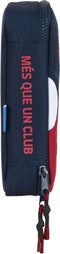 Schoolpennenzak F.C. Barcelona Blauw Kastanjebruin (22 x 5 x 8 cm)