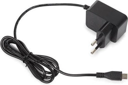 HQ-Power Compacte lader met micro-USB-aansluiting, 5 V - 2.5 A – 12.5 W, universele ingang 100-240 VAC, lange kabel van 150 cm, lichtgewicht ontwerp, ideaal voor reizen en dagelijks gebruik, zwart