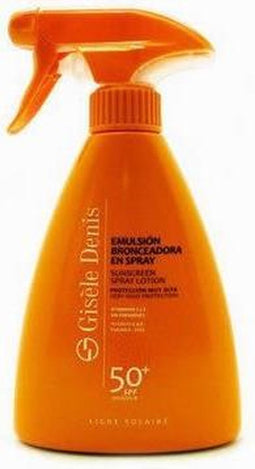 Body Sunscreen Spray Emulsión Bronceadora Gisèle Denis (300 ml)